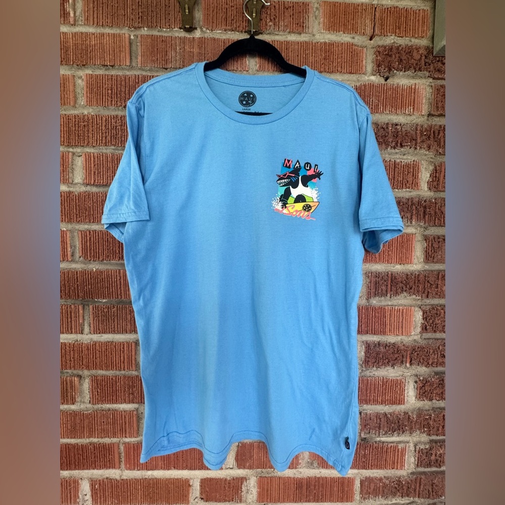 Blue Maui & Sons Graphic Tee Large